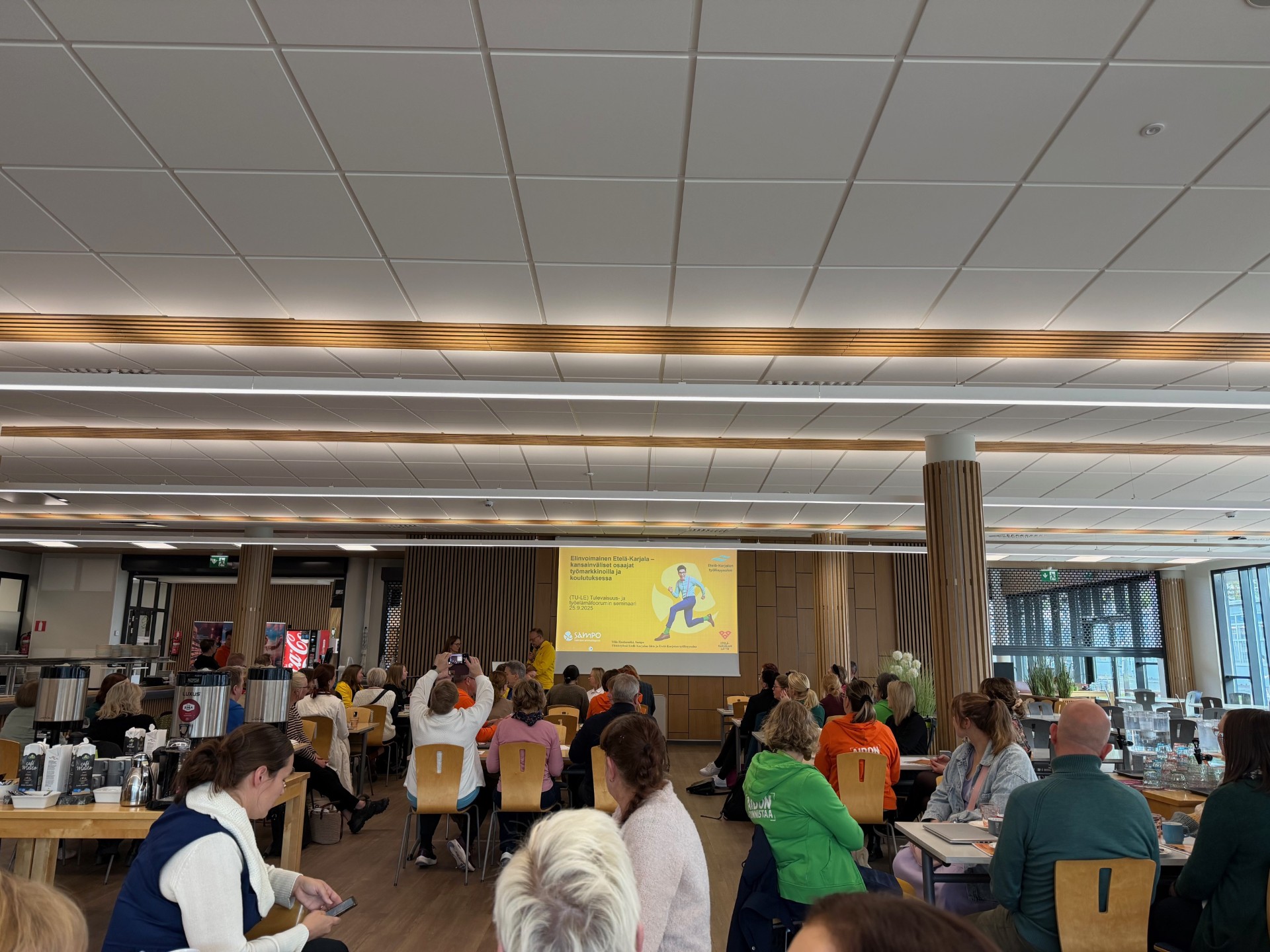 Kuva 25.9.2025 järjestetystä TU-LE foorumi