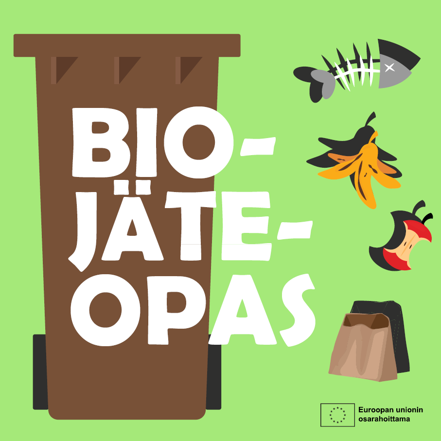 Biojäteoppaan kansi