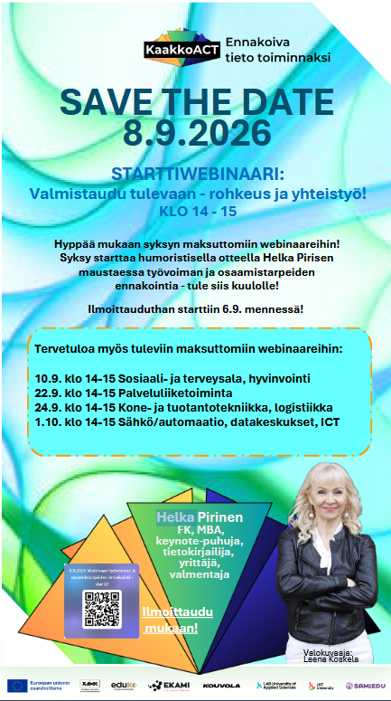 save the date -mainos
