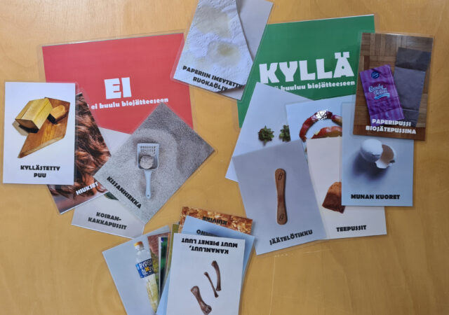 Biojätepelikortit