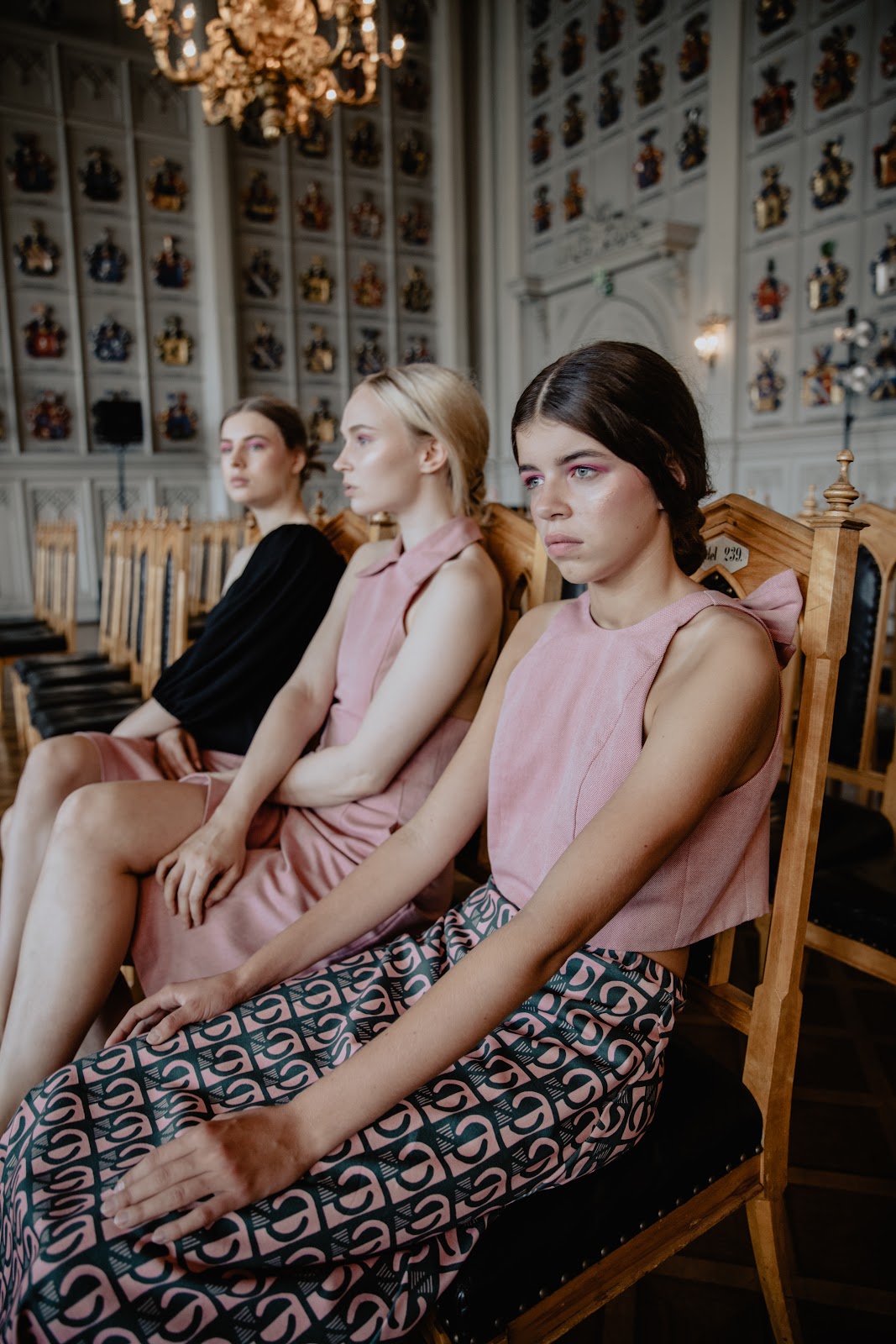 LABin puettavan muotoilun koulutuksesta syksyllä 2020 valmistuneen Veera Kongan mallisto kuvattuna Helsinki Fashion Weekillä 2019