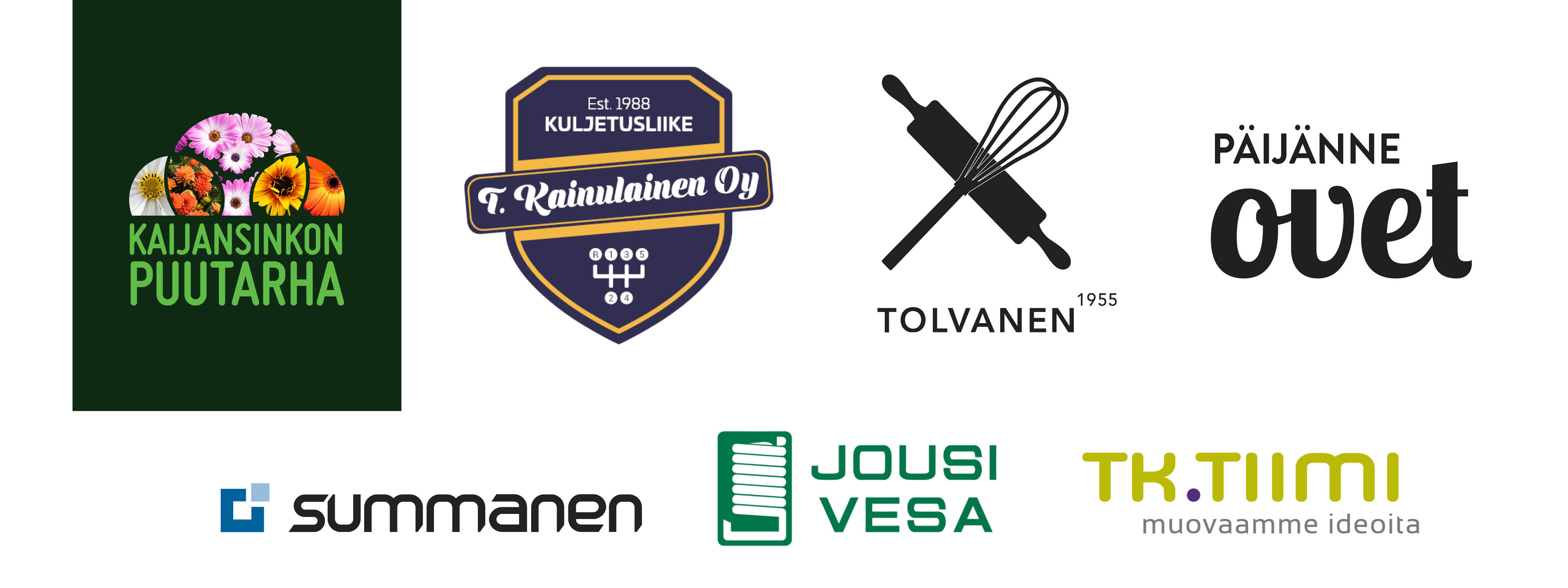 Osallistujien logot
