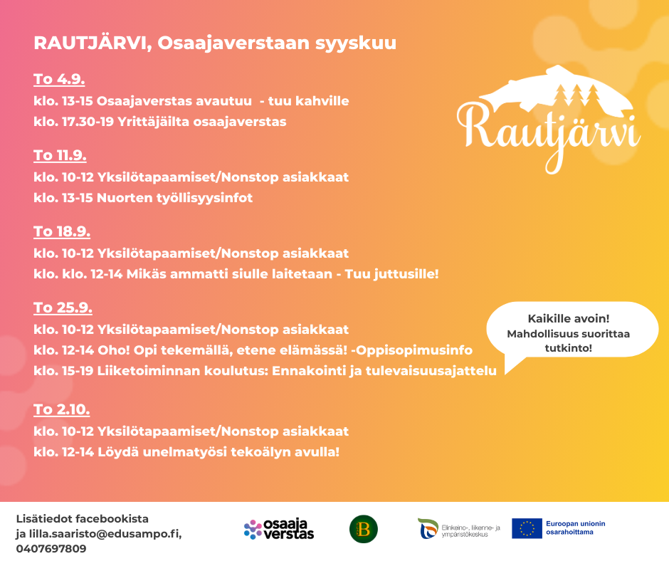 rautjärven aikataulu