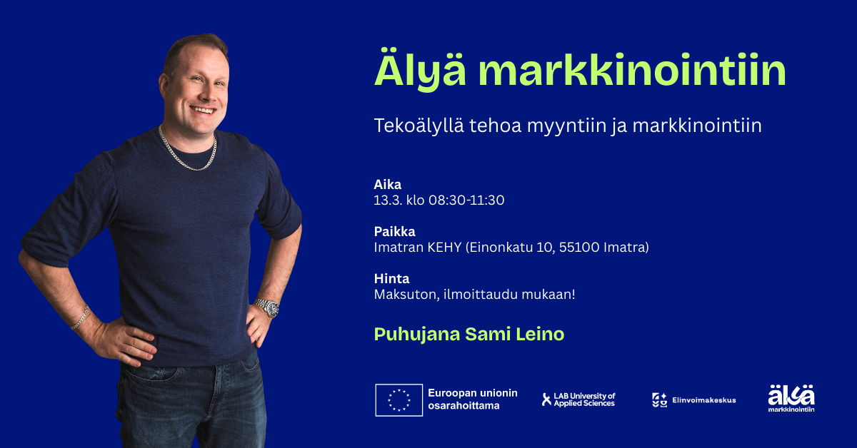 Tapahtumainos kuvana, Älyä markkinointiin Imatralla