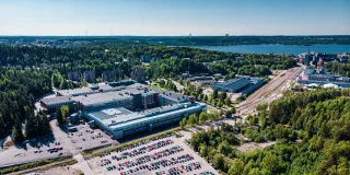 Lahti Campus from air 