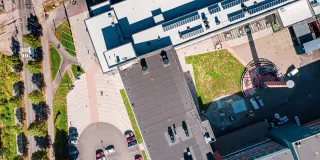 Lahti Campus from air