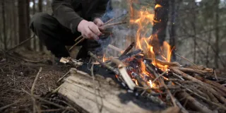 Saimaa geopark ja rural export -hanke, Kuurmanpohjan nuotio