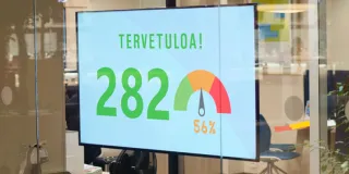 LABin Konenäkö-projekti tutkii käsihuuhteen käyttöä keskussairaalassa