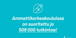 Ammattikorkeakouluissa on suoritettu yli puoli miljoonaa tutkintoa