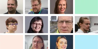 Tekstiilien ja muovien materiaalikierrot -tutkimustiimi