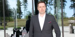 LAB-ammattikorkeakoulun uusi kiertotalous-vahvuusalueen TKI-johtaja Olli Väntsi.