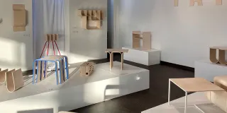 Taipuu-näyttelystä kuva.