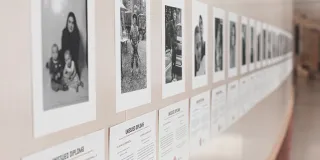 Unissued Diplomas -näyttely Lahden kampuksella.