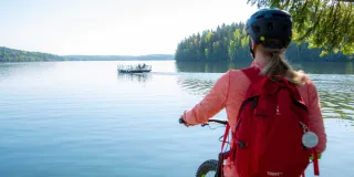 Pyöräily Camping Messilä