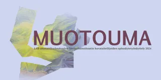 Muotouma-näyttelyn esite