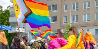 Pride-kulkue Lahdessa.