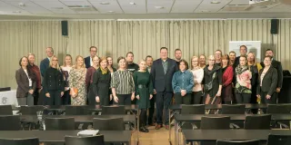 Tulevaisuuden osaajat -ohjelman osapuolet kuvattuna 18.11.2025.