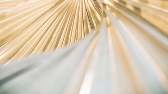 A beige abstract object