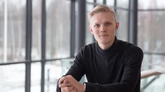 Konetekniikan insinööriopiskelija Timi Hurskainen