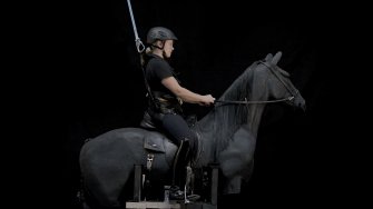 Horseback riding simulator