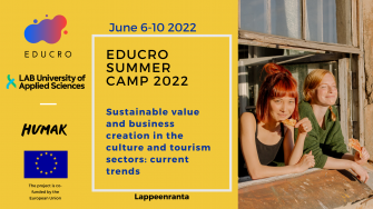 EDUCRO Summer Camp 2022 poster