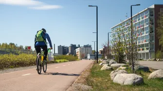 LAB Lahti campus area student housing.