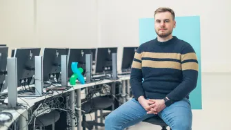 Tietojenkasittelyn opiskelija Juho Larjanne