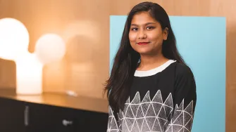 International Business student Nadira Sultana