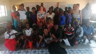 Visit to the Monze village