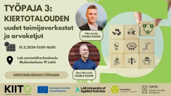 Kiito työpaja 3 toimijaverkostot