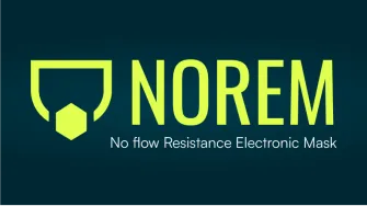 NOREM -hankkeen logo tummalla pohjalla