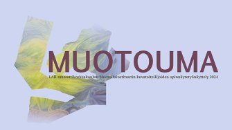 Muotouma-näyttelyn esite