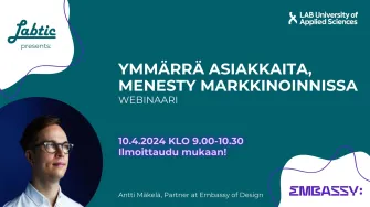 Ymmärrä asiakkaita, menesty markkinoinnissa -webinaari 