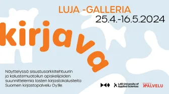 Kirjava-näyttelyn esite