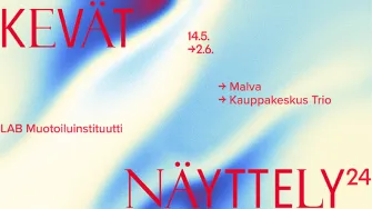 Muotsikan kevätnäyttelyn esite 2024.