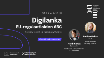 Digilanka – EU-regulaatioiden ABC banneri
