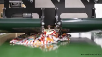 ReiskaTEX-tekstiililajitin ja vaate