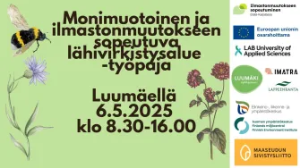 Kansikuva, jossa tilaisuuden nimi ja päivämäärä
