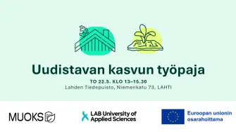 uudistavan kasvun työpaja