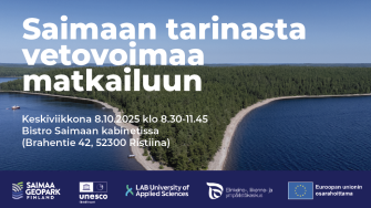 Saimaan tarinasta vetovoimaa matkailuun