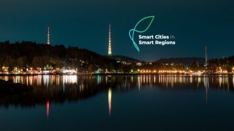 Evening view of Lahti harbour