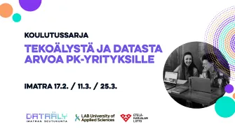 Tekoälystä ja datasta arvoa pk-yrityksille -koulutussarja