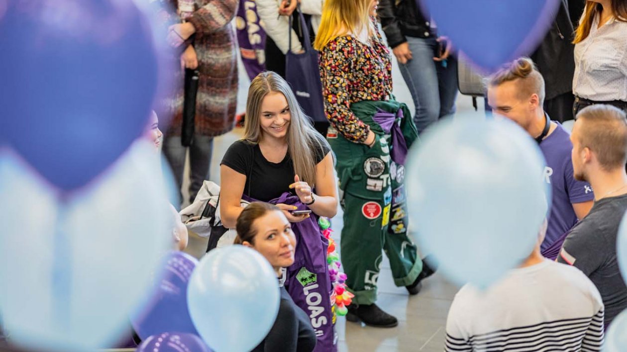 Students on Lappeenranta Campus