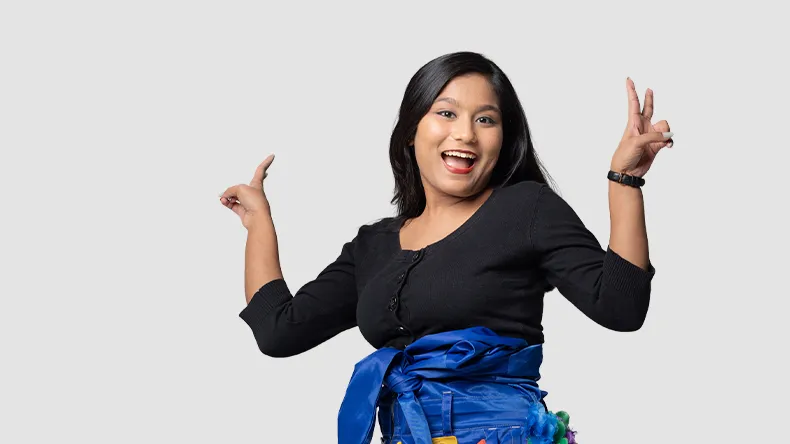 LAB-ammattikorkeakoulun opiskelija.