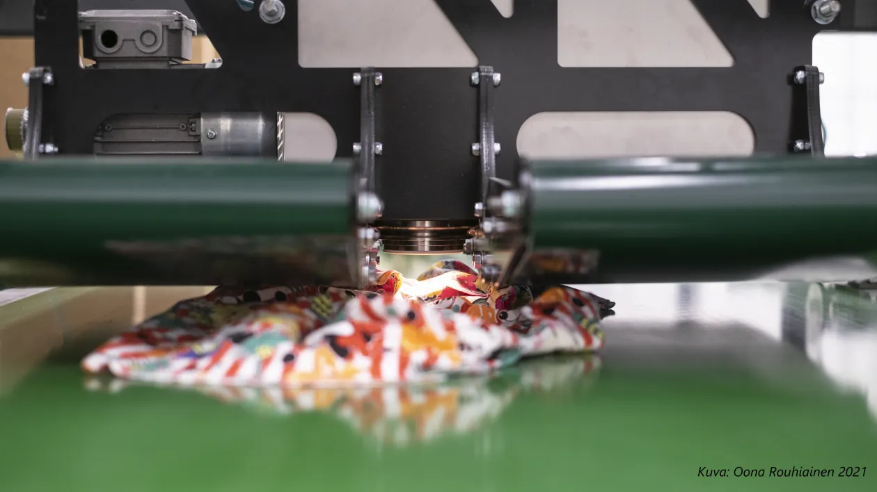 ReiskaTEX-tekstiililajitin ja vaate