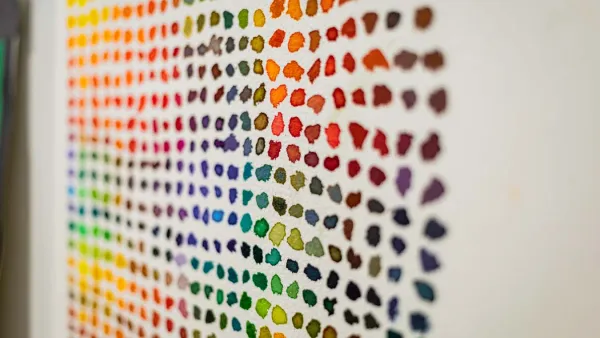 Student art work on Lappeenranta Campus 