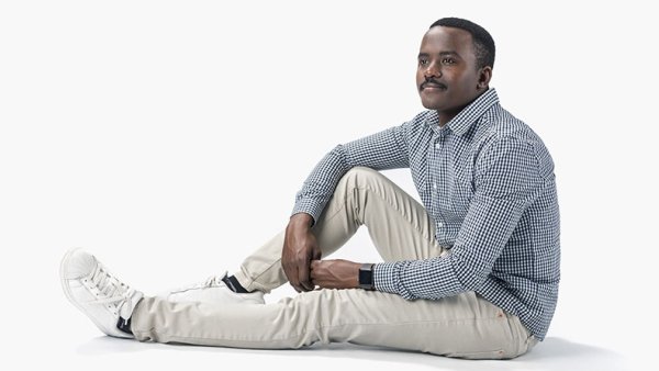 LAB brand image boy sitting