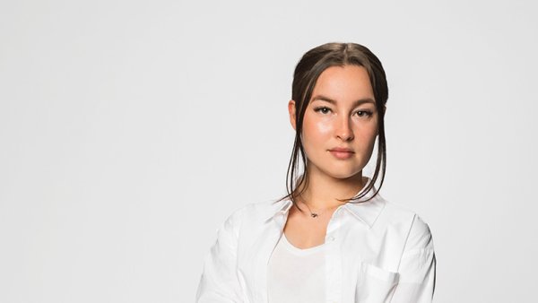 A student of LAB University of Applied Sciences posing for the camera 