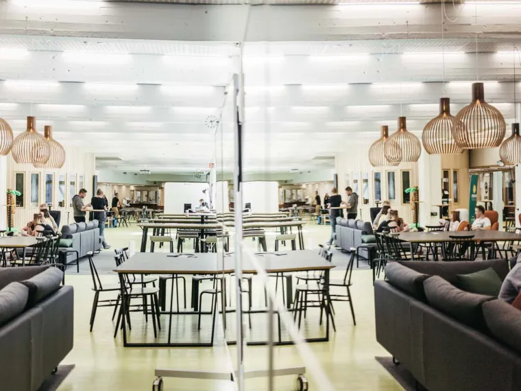 Event area on Lahti Campus