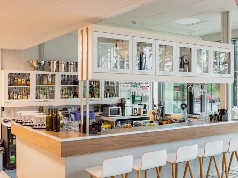 A bar on Lappeenranta Campus 